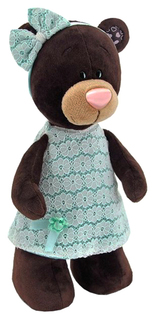 Мягкая игрушка Milk в платье цвета мяты, 30 см Orange