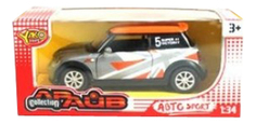 Машинка Shantou Gepai Металлическая с открывающимися дверями 1:34 M7061
