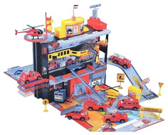 Игровой набор "Пожарная станция" Joy Toy