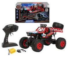 Краулер на радиоуправлении Пламенныймотор Монстр красный
