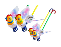 Каталка детская Наша Игрушка Петушок в ассортименте