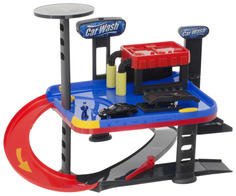 Гараж Teamsterz, красно-синий HTI