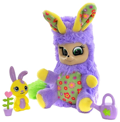 Мягкая игрушка "Пушастики" Bush Baby World - Дейзи с питомцем, 14 см 1TOY