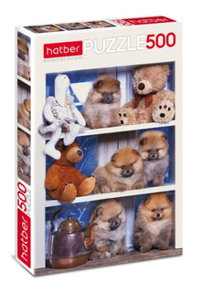 Пазлы Hatber Пушистые друзья 500ПЗ2_18308