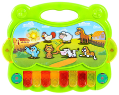 Пианино игрушечное Sima-Land Ферма 1534191 в ассортименте