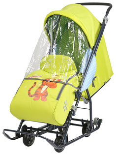 Санки-коляска Ника Disney baby Тигруля DB1, 3 Nika