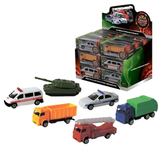 Машина спецслужбы Пламенный мотор Спецтехника 870355 в ассортименте