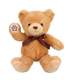 Мишка Тедди 23 см озвуч. Fluffy Family