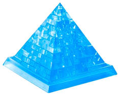 Кристальный 3D-пазл "Пирамида" (свет), 38 элементов Тайны граней