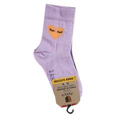 Комплект носков 2 пары Janus, цв. сиреневый, 25-29 р-р