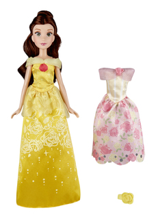 Кукла Белль "Принцессы Диснея" с двумя нарядами Hasbro