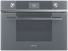 Встраиваемая микроволновая печь с грилем Smeg Linea SF4102MS