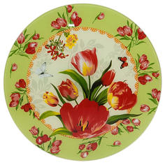 Блюдо вращающееся Best Home Kitchen Тюльпаны