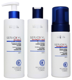 Набор средств для волос LOreal Professionnel Serioxyl Fuller Hair Kit 2 for Coloured Hair