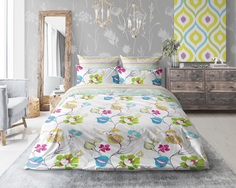 Постельное белье Love Me Евро Fabulos flowers