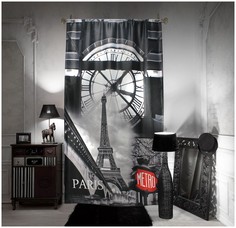 Штора Amore Mio RR 1401-01 BL Pech 1,45*2,7*1 Красная