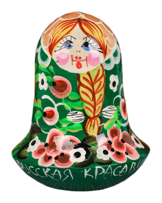 Неваляшка Русская краса (зеленая) Sima-Land