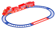 Железная дорога Новогодний экспресс, работает от батареек, №Sl-02408 WOOW TOYS
