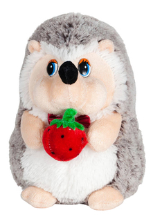 Мягкая игрушка Maxitoys Ежик с Клубничкой озвученный 19 см