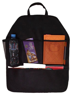 Органайзер на спинку переднего сиденья Эко (черный) Avto Poryadok