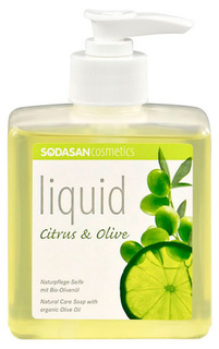 Жидкое мыло SODASAN Citrus-Olive 300 мл