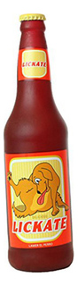 Пищалка для собак Silly Squeakers, винил, бутылка пива 7x26см