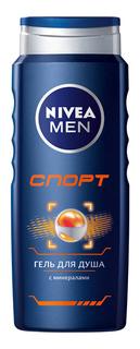 Гель для душа NIVEA мужской Спорт 500 мл