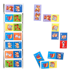 Семейная настольная игра Умка Домино Игрушки