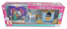 Игровой набор "Карета с лошадью и куклой" (звук, свет) Shantou