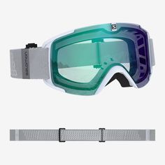 Горнолыжная маска Salomon Xview 2020 Photo White/Aw Blue
