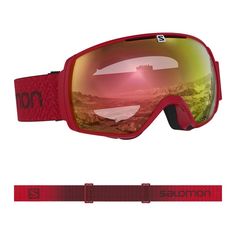Горнолыжная маска Salomon XT One 2020 Photo Sigma Red/Aw Popr