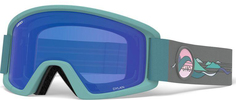 Горнолыжная маска Giro Dylan 2020 Hanna Eddy/Grey Cobalt/Yellow