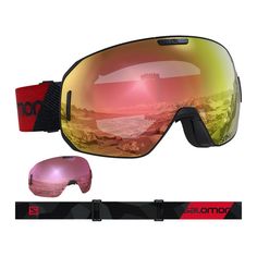 Горнолыжная маска Salomon S/Max 2020 Photo Sigma Bk Rd/Aw Pr