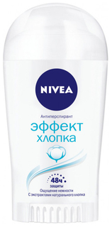 Дезодорант Nivea Эффект Хлопка 40 мл