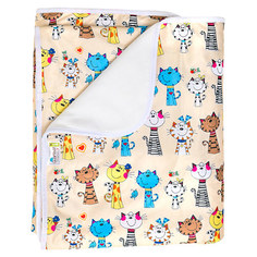 Впитывающая пеленка GlorYes! Коты 80х68 см