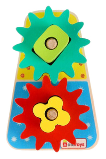 Сортер "Шестеренки", 7 деталей Алатойс / Alatoys
