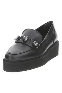 Слипоны женские Baldinini Trend DI9003P20VITE0000 39 RU черные