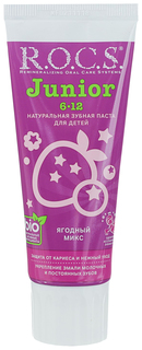 Зубная паста R.O.C.S. Junior "Ягодный" 6-12 лет, 74 г R.O.C.S.