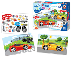 Развивающая игра на магнитах "Автотюнинг" 05400 Русский стиль