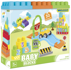 Конструктор Baby Blocks, 50 элементов Wader