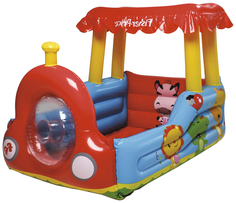 Игровой центр Fisher Price «Паровоз», 132 х 94 х 89 см, 25 шариков, от 2 лет Bestway