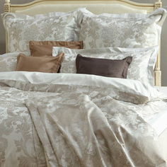 Комплект постельного белья 1,5-спальный BAUER LOUIS XIV, серебряный Бауэр