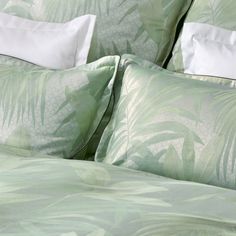 Комплект постельного белья 1,5-спальный BAUER Cannes, зеленый Бауэр
