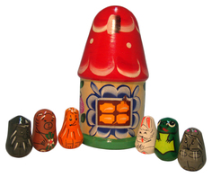 Пальчиковый театр "Теремок", в домике RNToys