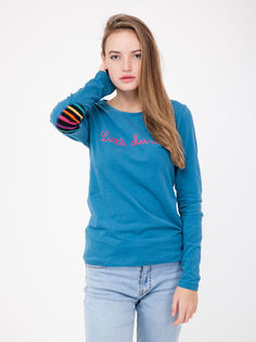 Лонгслив женский Little Marcel 311288 голубой S