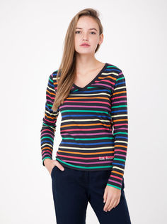 Лонгслив женский Little Marcel LM_E13IIF013243ANTHR разноцветный XS