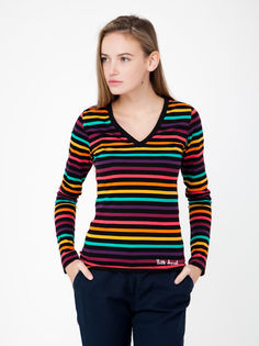 Лонгслив женский Little Marcel LM_H13IBF001250FN разноцветный M