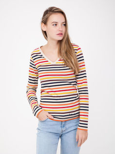 Лонгслив женский Little Marcel LM_H12IIF035234 разноцветный L