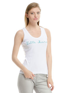 Футболка женская Little Marcel LM_PC4IBF001 белая XS