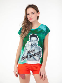 Футболка женская Little Marcel LM_E14IBF217 разноцветная XS